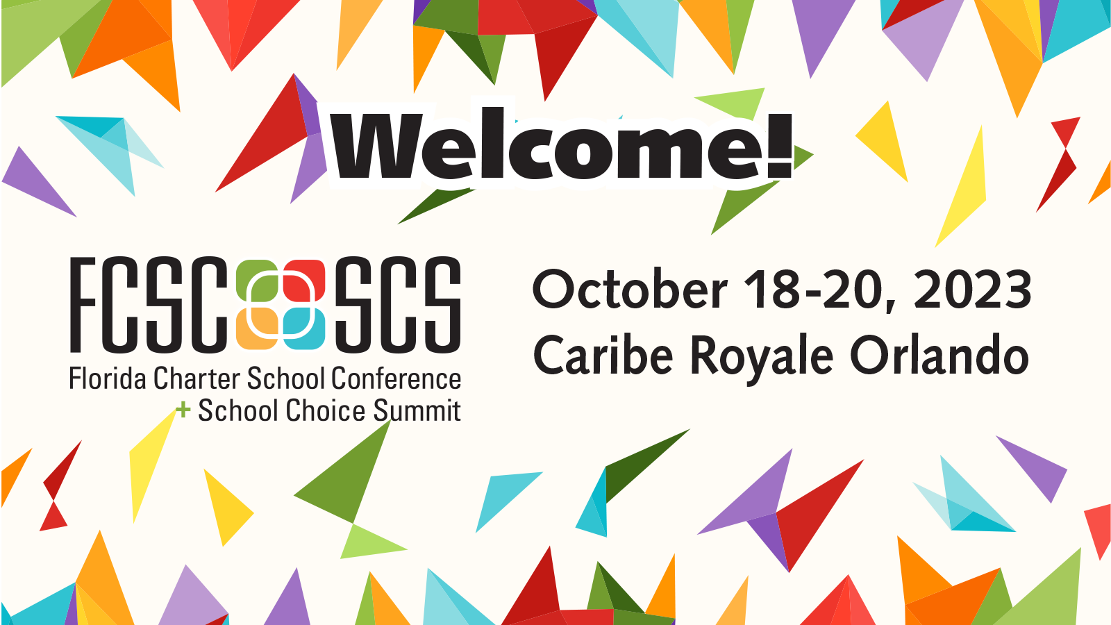 Florida Charter School Conference - October 18-20, 2023 - Caribe Royale Orlando 